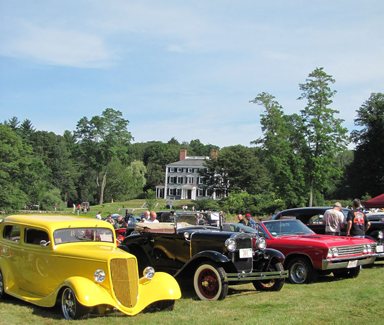 Codman Estate Antique vehicle show