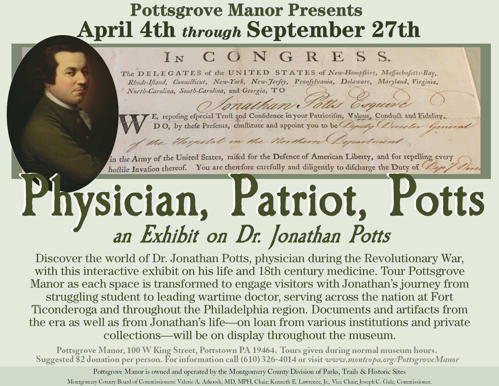 Physician, Patriot, Potts: An Exhibit on Dr. - The History List